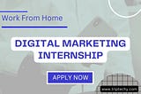 Digital Marketing Internship Work from Home