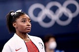 Simone Biles said yes. To herself.