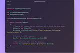 How to show WordPress Posts in Laravel application using WordPress API.