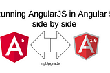 Running AngularJS 1.6 in Angular 5 (side by side) Part 3: Build, deploy and beyond