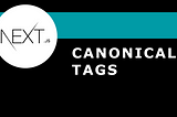 canonical tags nextjs