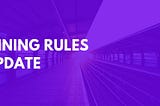 CBNT Mining Rules Update