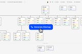 visual sitemap generating with flowmapp app