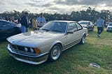 Moonlighting with a BMW 635 CSI