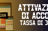 ATTIVAZIONE DI ACCOUNT