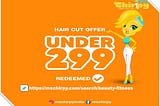 Hair cut offer