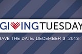 #GivingTuesday Gaining Ground