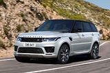 2022 Land Rover Range Rover Sport with modifications