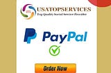 Where To Buy Verified PayPal Accounts From US