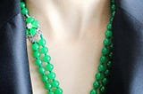 Wanna Look Fabulous at your Next Party? Wear a Margaret Green Jade necklace