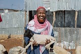 Rebuilding through livestock: A family man supports 30 children and an entire community
