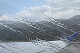 Leaving Aspen a photo out the airplane window by Jonathan VanAntwerpen