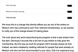 Leaving Medium with disrespect and disdain for the platform and its leadership
