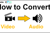How to Convert Video to Audio using VLC Media Player?