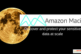 Amazon Macie — Discover and protect your sensitive data at scale