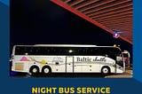 Night bus route Tallinn — St. Petersburg with stop at Tallinn airport