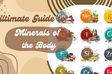 The Ultimate Guide to Minerals of the Body and Why You Need Them Now!