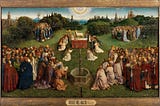 Great Paintings: Adoration of the Mystic Lamb by Hubert van Eyck and Jan van Eyck (Interpretation…