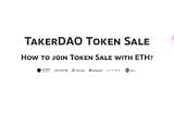 TakerDAO Token Sale: How to buy with ETH?