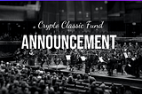 Announcement of Crypto Classic Fund — Music NFT project