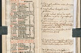 November 1718 in Theresa Mathilda Schilders’ almanac