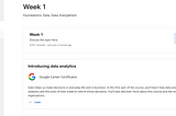 Google Data Analytics #1-課程介紹