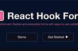 React Hook Form screenshot