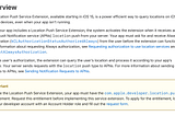 Creating an iOS Location Push Service Extension