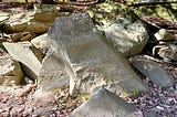 Curiously-Shaped Stones on the Browns River in Jericho, Vermont
