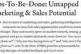 When it comes to marketing and sales, gathering intelligence from customers on won/lost sales…