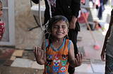 Happy Child in Gaza