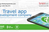 Travel app development company expands the horizons of your business