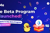 iMe Beta Program Launch