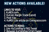 New Actions Available On KuCoinPlay’s 1M USDT Giveaway!