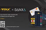 Announcement on the launch of BANXA at ​​WenX