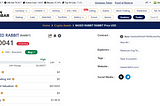 Coingabbar Lists Price Tracker for Rabbit (Based Rabbit) Meme Coin, Enhancing Crypto Transparency