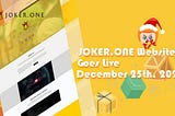 JOKER.ONE Website Goes Live