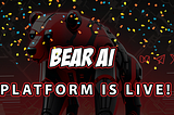 BearAI Platform is officially LIVE!