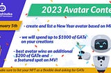 2023 Avatar Contest on Minted Vodka