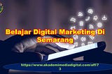 Strategi Pemasaran Online Umkm Di Semarang