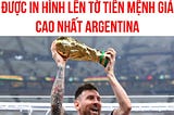 MESSI CHÍNH LÀ HUYỀN THOẠI CỦA ARGENTINA