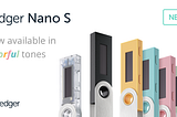 30% on all current Ledger Nano Colors