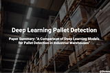 Deep Learning Pallet Detection