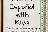 My Journey Of Learning A Foreign Language