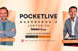 Mario Castañeda & René García juntos en un Pocketlive