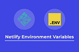 Cover Image: Netlify Environment Variables