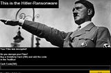 How to remove Hitler ransomware, and recover files
