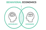 Illustration explaining that Behavioral Economics is a mix of psychology and economics