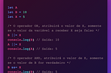 Operadores javascript