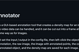 DensityAnnotator : 画像データから密度マップを作成するアノテーションツール